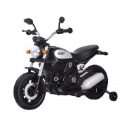 Elektrinis motociklas vaikams Street Bob 6V (Juodas)